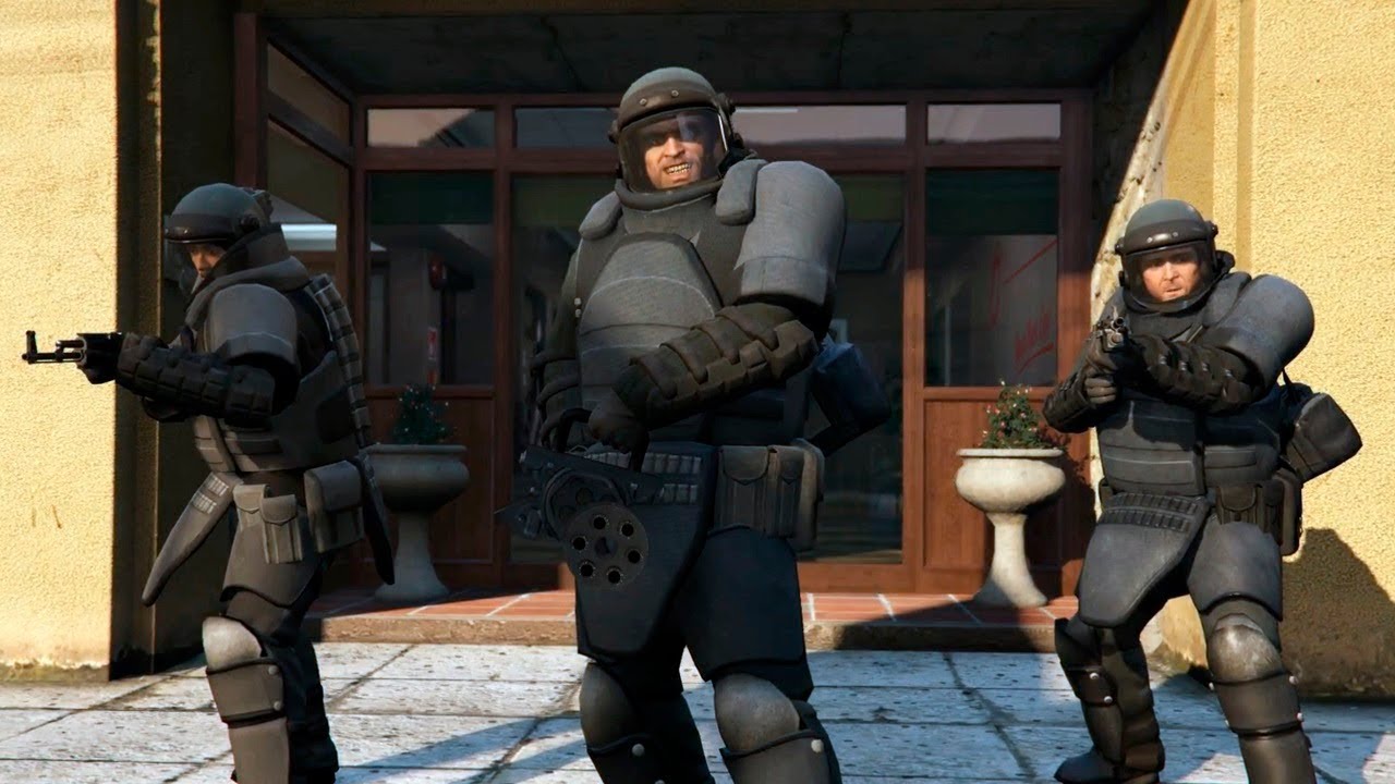 Grand theft auto v ограбления.