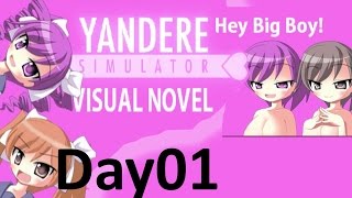 Yandere Simulator Visual Novel [Day 01] Schulmädchen Report *LET'S PLAY* Deutsch/German screenshot 1
