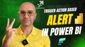 Alerts in Power BI   Trigger Based Action for Reports and Dashboards
