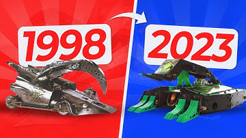 Evolution of Combat Robotics From Robot Wars 1998 to BattleBots 2023