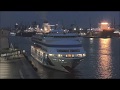 1080p AIDAperla & AIDAcara  Traumhaftes auslaufen im Hamburger hafen mit (Horn Battle) 24.03.2018