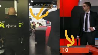 Man Met Één Pistool Dringt In Bij Een Nos Studio.. Geen Clickbait