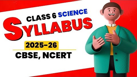 CBSE Class 6th Science Syllabus For Session 2025-26 | Class 6th NCERT Curiosity | BM