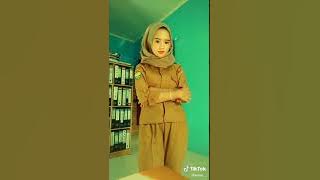Lagi viral jilbab tik tok joget bikin  sange niken verenmia putri