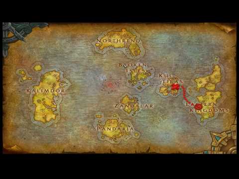 How to get from Stormwind to Kul Tiras WoW BfA with Ship