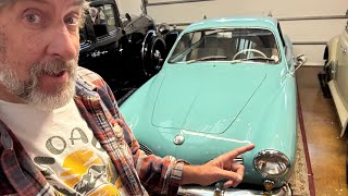 Carchaeology: 1961 VW Karmann Ghia originally from Norway !