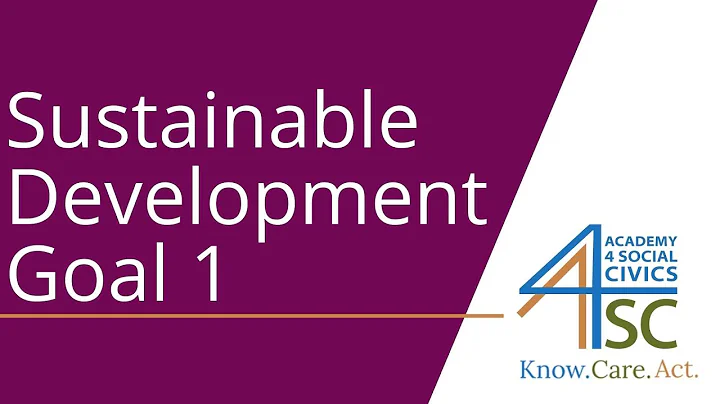 Sustainable Development Goal 1: No Poverty - SDG Series | Academy 4 Social Change