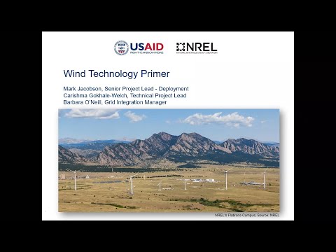 Wind Energy Technology Primer: Best Practices, Considerations, and Tools