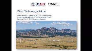 Wind Energy Technology Primer: Best Practices, Considerations, and Tools