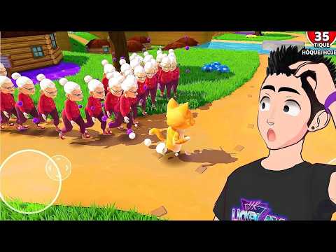 A Vovozinha se Multiplica em SUPER CAT ADVENTURE (Super Bear Adventure)