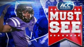ACC Must See Moment | Duke's Ross Cockrell Diving Interception Vs. Georgia Tech | ACCDigitalNetwork