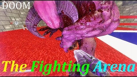 Doom SnapMap - The Fighting Arena