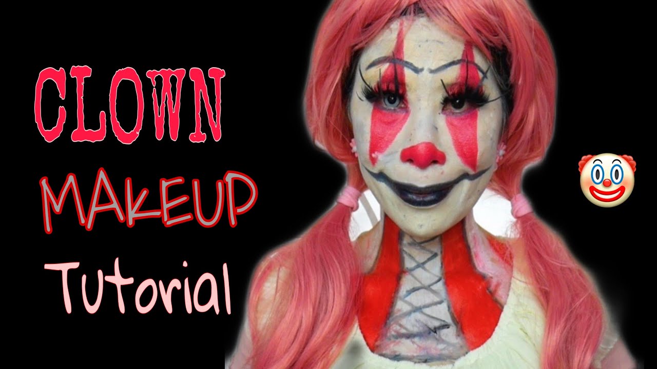 Clown Makup Tutorial |Tiktok Trend Makeup look - YouTube