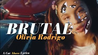 Olivia Rodrigo - brutal (Lyric Video)