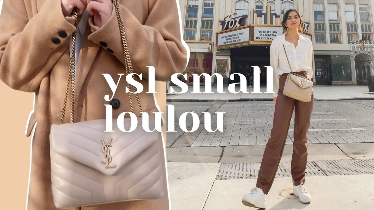 YSL SMALL LOULOU REVIEW + WHAT FITS INSIDE 