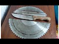 Makine Testere Bıçağından Bıçak Yapımı / Making a Knife From Saw Blade / Kurban Bıçağı