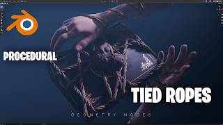 Making Procedural Tied Ropes With Geometry Nodes