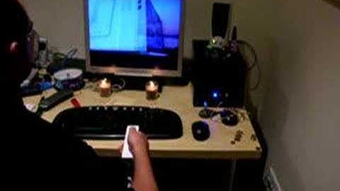 wiimote + Linux (Ubuntu Feisty) + espelmes IR