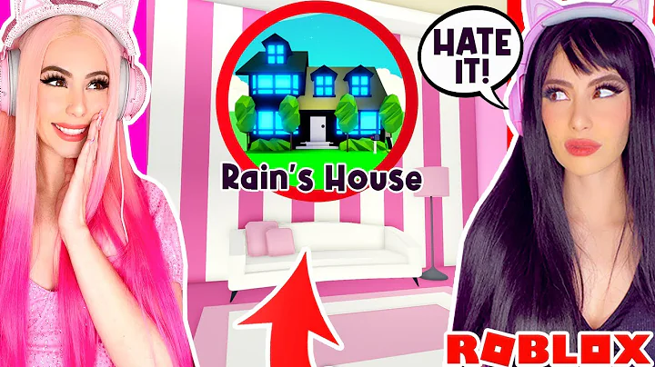 I Gave My OPPOSITE TWIN'S House A GIRLY Makeover.....