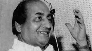 Mohammed Rafi singing without music in natural voice