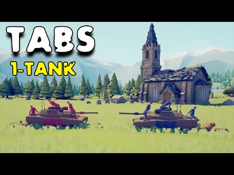 Видео: Один Танк против всех юнитов! 1 на 1 - Totally Accurate Battle Simulator legacy