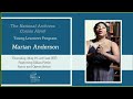 National Archives Comes Alive! Young Learners Program: Meet Marian Anderson