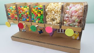 How to Make Candy Machine Cardboard Diy at Home
