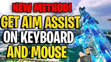 WARZONE & B06 Aim Assist on KEYBOARD and MOUSE METHOD (2025)