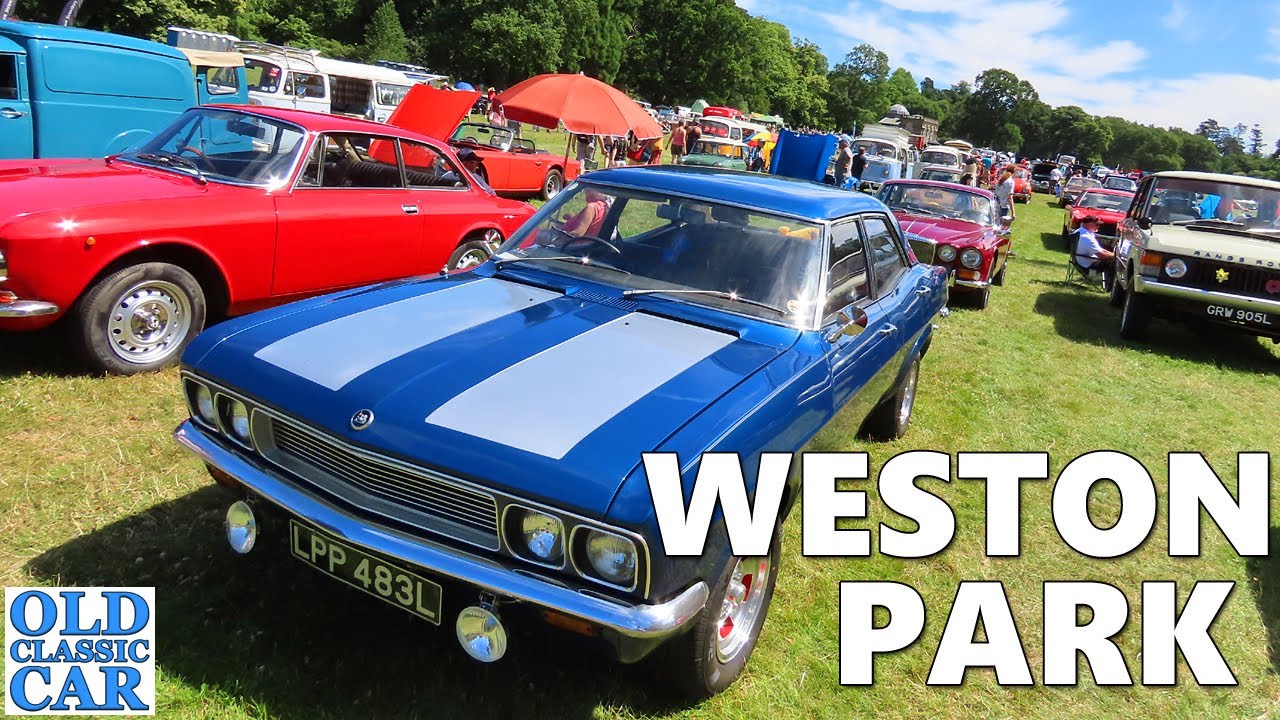 Weston Park classic car show arrivals & walkaround, ft TV's Junk