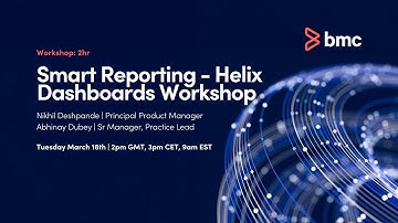 Webinar: Smart Reporting to Helix Dashboards