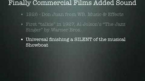 A History of Sound Design in Film