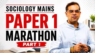 Revising Entire Sociology Optional for UPSC Mains 2026 - Day 1 of 2