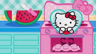 Hello Kitty Lunchbox - Baby Learn Cooking Create Decorate Meal - Fun Kitchen Game