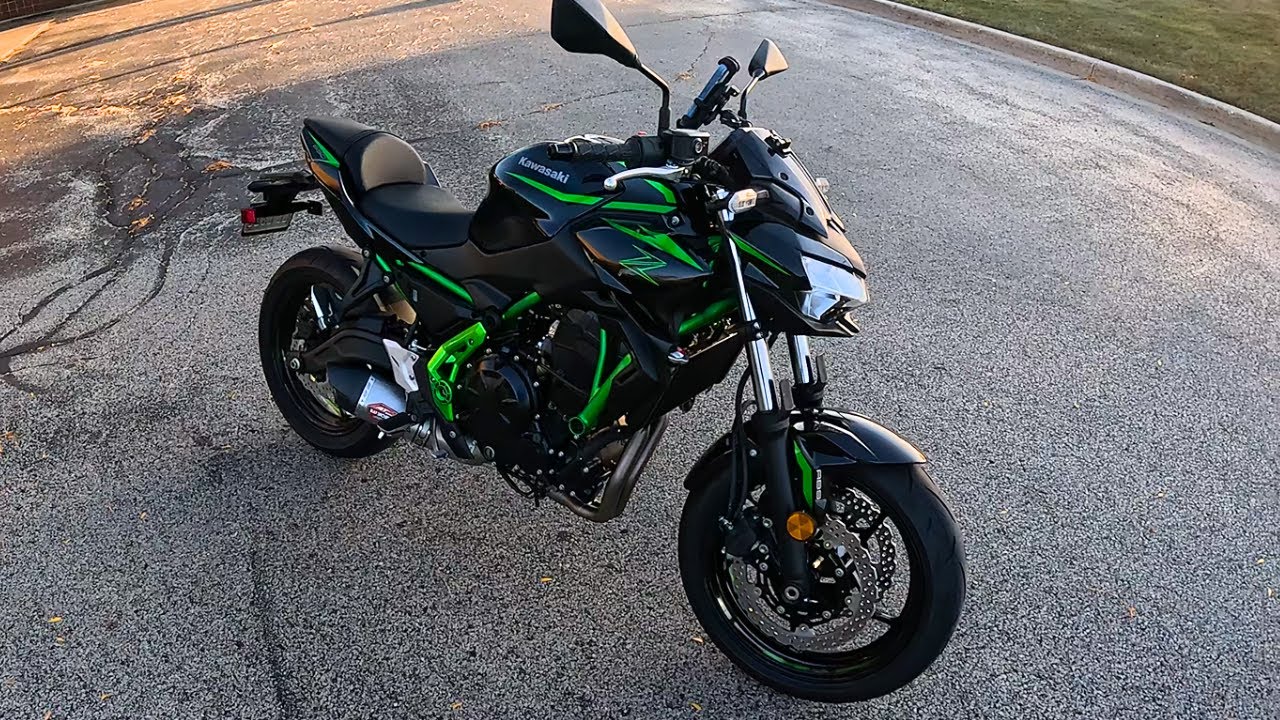 2025 Kawasaki Z650 - Pure Sound 4k Ride! - YouTube