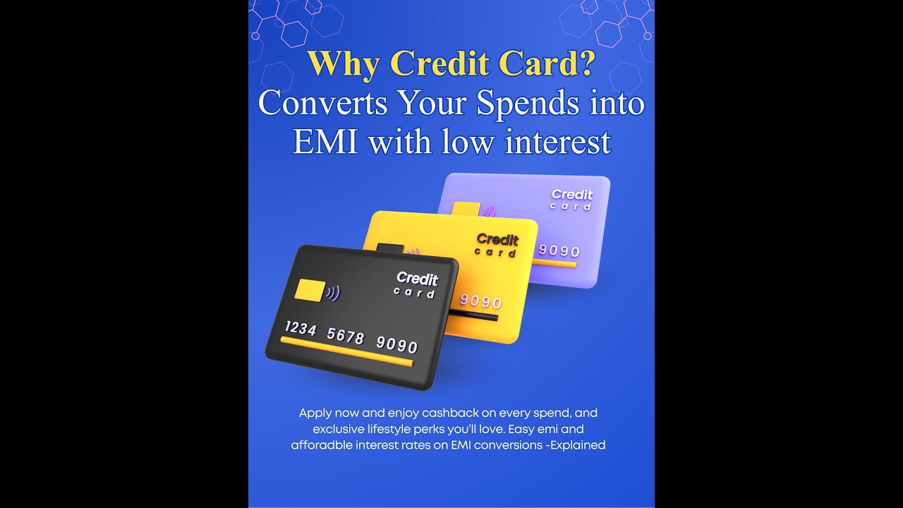 Best Credit Cards in India | EMI Conversion Option, Interest Rates, Rewards & Benefits
