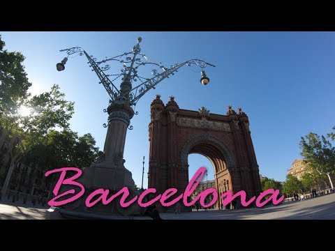 Turismo em Barcelona: Parc de la Ciutadella e Arc de Triomf!