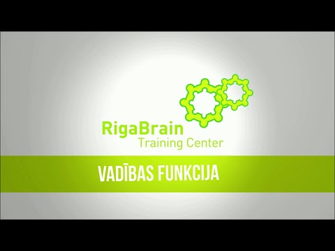 Video: Kādas ir galvenās vadības funkcijas?