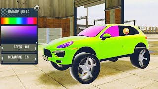 Самый большой PORSCHE CAYENNE. Мультики про Машинки #мультики #машинки #shorts