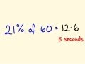 Percentage Math Trick 2 - Solve percentages mentally - percentages made easy!