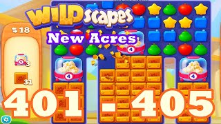 Wildscapes: New Acres Level 401 - 405 HD | 3 match | android | 402 | 403 | 404 | IOSγGameGo Gameγ