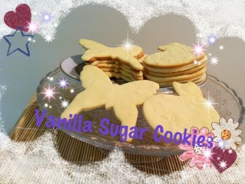How to make Vanilla Sugar Cookies ❤