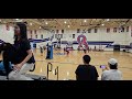Walker Vikings vs Oxford Patriots 7th grade volleyball game