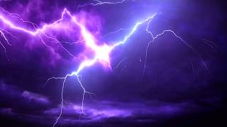 Violent Thunderstorm 4K ⚡Thunder & Rain Sounds for Sleeping 1 Hour
