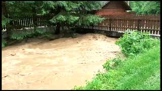 Inundații și viituri în județul Hunedoara