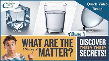 Science Olympiad Class 5 | States of Matter Explained | CREST Olympiad Prep