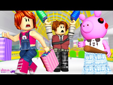 VIRAMOS A JULIA MINEGIRL E A VITÓRIA MINEBLOX NA PIGGY 