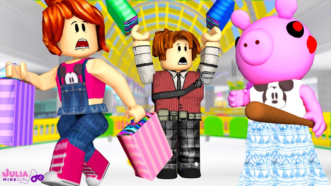 Roblox Piggy No Shopping Piggy Youtube - videos da julia minegirl roblox em familia