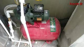 1 Hp Jetpump With Two Storage Tank House Dr Tutorial