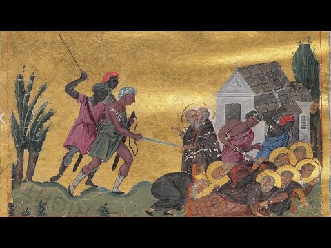 მეუფე ნიკოლოზი - 271. წმ. ღირსნი მამანი, სინასა და რაითს დახოცილნი სარკინოზთაგან.