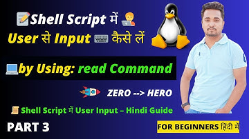 User Input in Shell Script | 